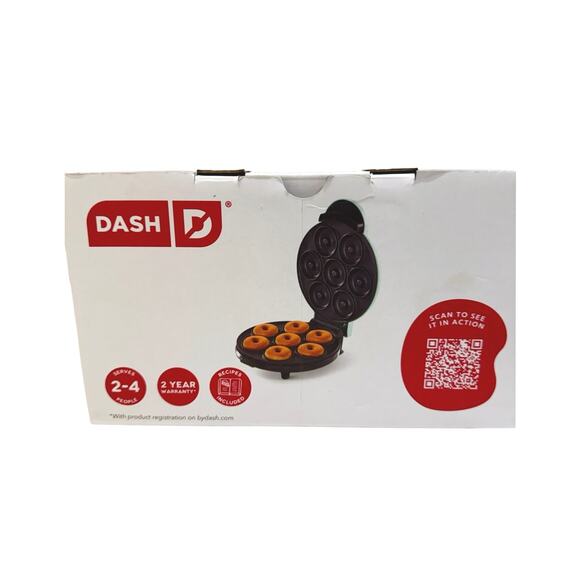 Dash Express Mini Donut Maker NEW IN BOX Donuts Baking Appliance - Picture 3 of 11